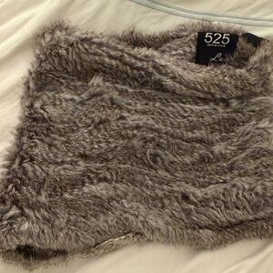 525 America Plush rabbit Fur scarf